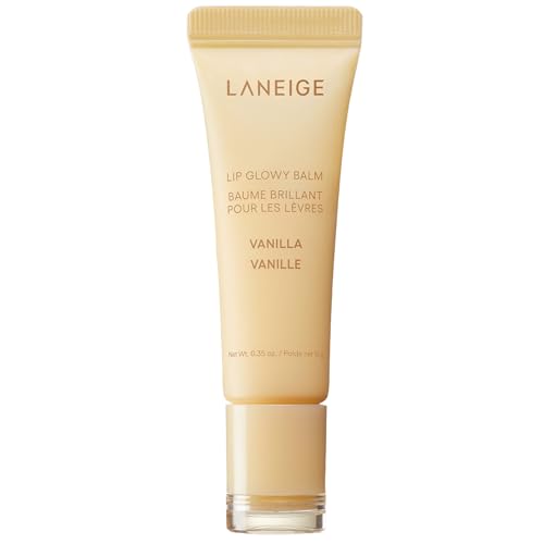 LANEIGE Lip Glowy Balm Vanilla: Hydrate, Glossy, Lightweight, Moisturize & Tint with Shea Butter