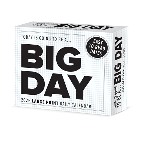 Big Day 2025 6.2" x 5.4" Box Calendar