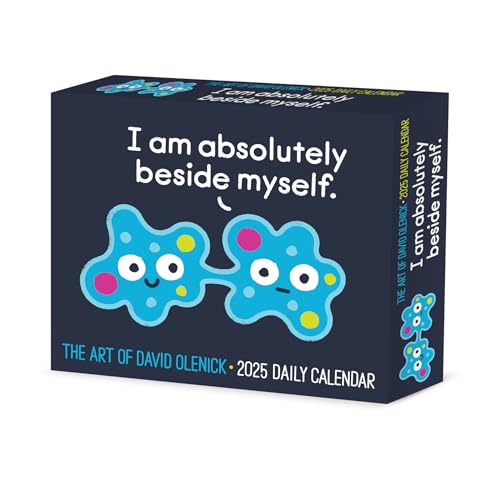 Willow Creek Press The Art of David Olenick Daily 2025 Box/Desk Calendar (5.86" x 4.72")