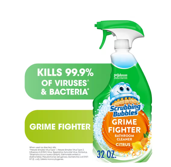 32 fl. oz. Citrus Bathroom Grime Fighter Toilet Bowl Cleaner