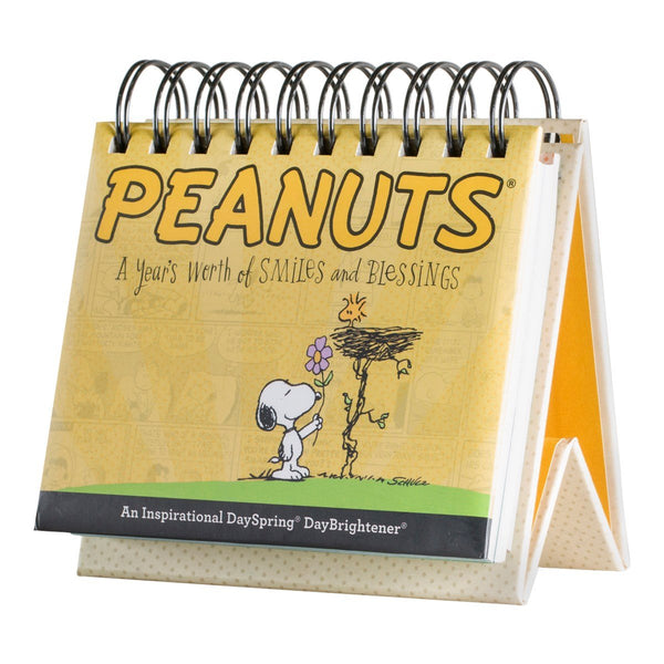 Dayspring - Peanuts - Smiles and Blessings - Perpetual Calendar (75668), Yellow