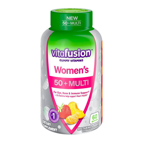 VITAFUSION Women's 50+ Multivitamin Daily Support Supplement 60 Count