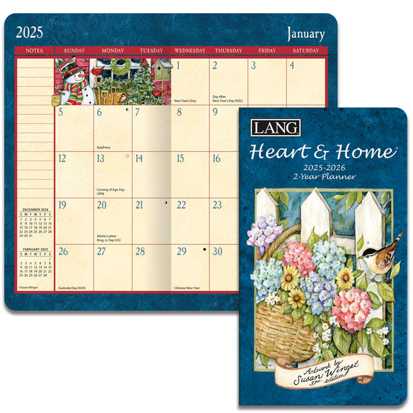 LANG Heart & Home® 2025 Two Year Planner (25991071072)