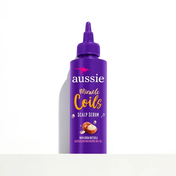 Aussie Miracle Coils Scalp Serum, Dry Scalp Treatment, 5 fl oz