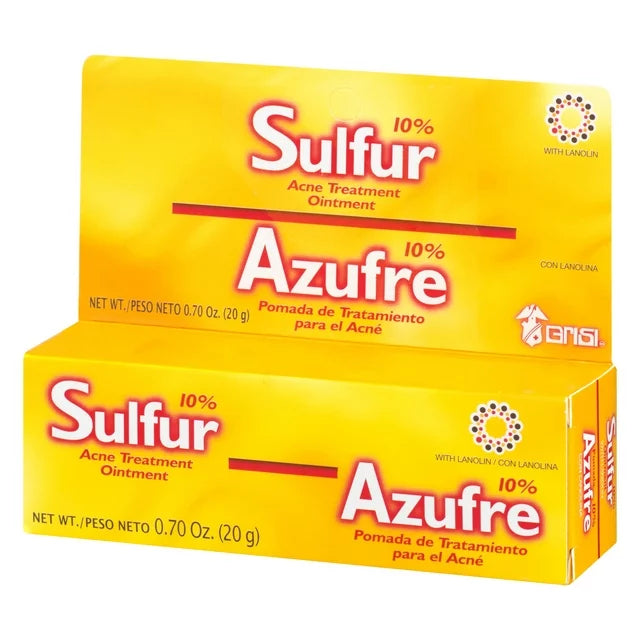 Grisi Sulfur Acne Treatment Ointment, 0.7 oz
