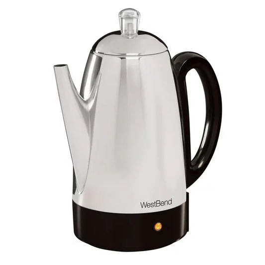 West Bend 54159 12-Cup Stainless Steel Percolator