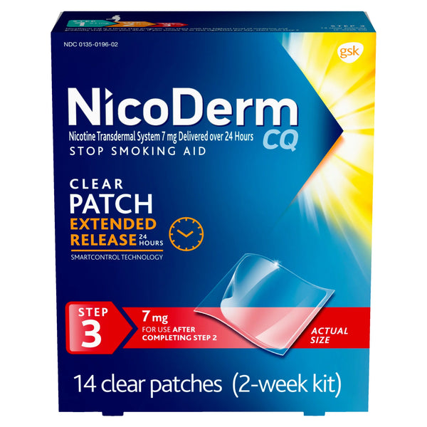 Clear Nicotine Patches